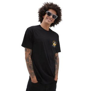 VANS-PERMANENT VACATION SS TEE-BLACK Černá XS