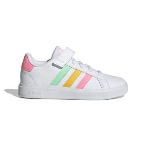 ADIDAS-Grand Court cloud white/pulse mint/beam pink Bílá 35