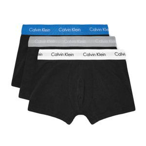 CALVIN KLEIN-LOW RISE TRUNK 3 PK-0000U2664G-CAZ-Black Černá M