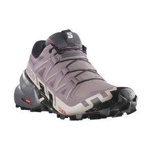 SALOMON-Speedcross 6 moonscape/black/ashes of roses Fialová 38