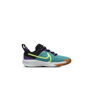 NIKE-Star Runner 4 SE Ks teal nebula/black/volt Modrá 34