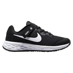 NIKE-Revolution 6 FlyEase Jr black/white/dark smoke grey Černá 39