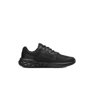 NIKE-Revolution 6 Jr black/black/dark smoke grey Černá 36,5