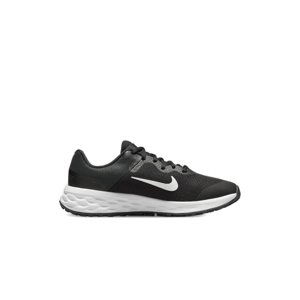 NIKE-Revolution 6 black/dark smoke grey/white Černá 39