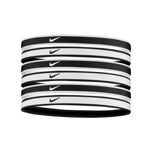 NIKE-SWOOSH HEADBANDS 6PK WH/BK/WH Bílá UNI