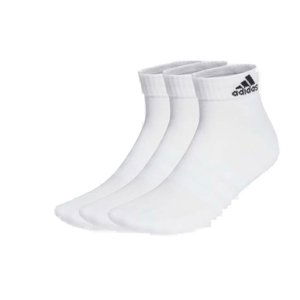 ADIDAS-C SPW ANK 3P-3 pack-WHITE/BLACK Bílá 34/36