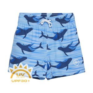 COLOR KIDS-Swim Shorts - AOP-7553-Azure Blue Modrá 122