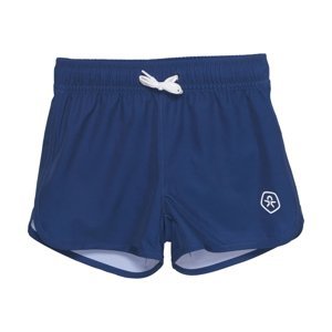 COLOR KIDS-Swim Short Shorts - Solid -7198-Dark Denim Modrá 152