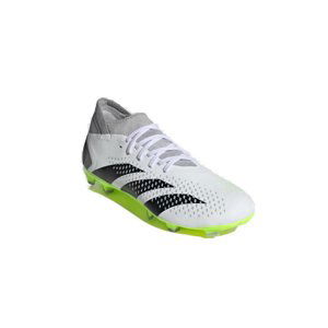 ADIDAS-Predator Accuracy.3 M FG cloud white/core black/lucid lemon Bílá 44 2/3