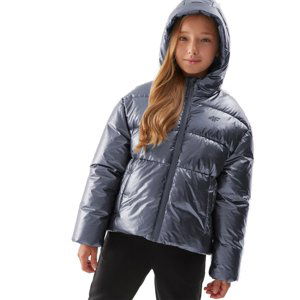 4F-DOWN JACKET-JAW23TDJAF267-28S-SILVER Stříbrná 158