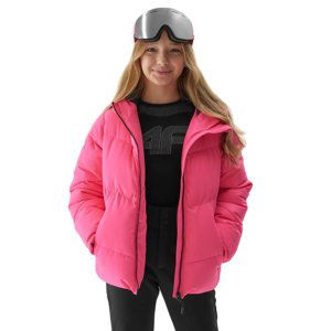 4F-TECHNICAL JACKET-JAW23TTJAF293-55N-HOT PINK NEON Růžová 146