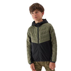 4F-TECHNICAL JACKET-JAW23TTJAM282-44S-OLIVE Zelená 134