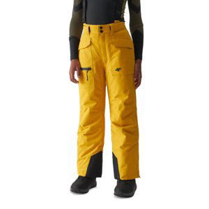 4F-TROUSERS FNK-JAW23TFTRM360-71S-YELLOW Žlutá 152