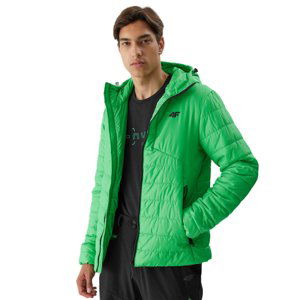 4F-DOWN JACKET-AW23TDJAM245-42S-LIGHT GREEN Zelená XL