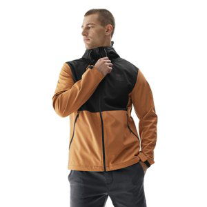 4F-SOFTSHELL JACKET-AW23TSOFM155-82S-LIGHT BROWN Hnědá S