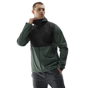 4F-SOFTSHELL JACKET-AW23TSOFM155-40S-DARK GREEN Zelená M