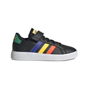 ADIDAS-GRAND COURT 2.0 EL  CBLACK/LUCBLU/COUGRN Černá 31