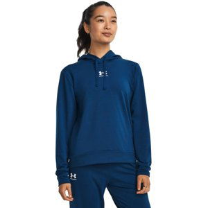 UNDER ARMOUR-Rival Terry Hoodie-BLU 426 Modrá S