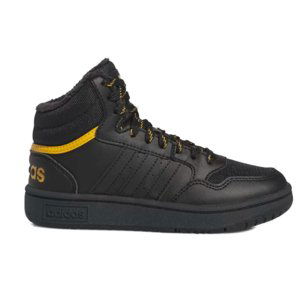 ADIDAS-Hoops 3.0 Mid K core black/core black/preloved yellow Černá 37 1/3