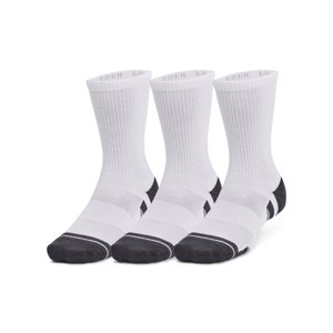 UNDER ARMOUR-UA Performance Tech 3 pack Crew-WHT Bílá 42/47