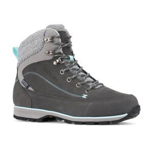 TREZETA-Velvet Ws WP grey/aquamarine Šedá 38,5