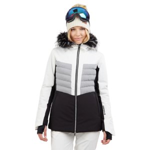 FUNDANGO-Salina Padded Jacket-100-white Černá XS