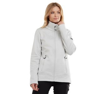 FUNDANGO-Antila Fleece Jacket-120-white heather Bílá XS