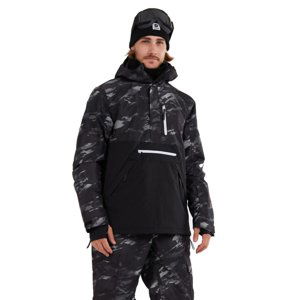 FUNDANGO-Tilbury Logo Anorak-893-black maskáčováuflage Černá XL