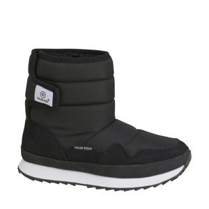 COLOR KIDS-Boots W. 1 velcro black Černá 30