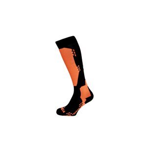 TECNICA-Touring ski socks, black/orange Černá 43/46