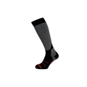 BLIZZARD-Wool Sport Junior ski socks, black/pink Černá 27/29