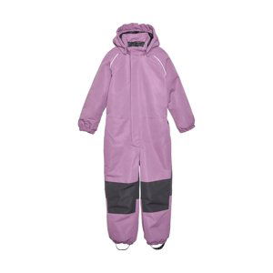 COLOR KIDS-Coverall W. Contrast, argyle purple Fialová 98