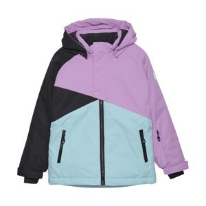 COLOR KIDS-Ski Jacket - Colorblock, aqua/esque Modrá 104