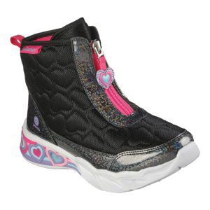 SKECHERS-Sweetheart Lights Heart Hugger black Černá 29