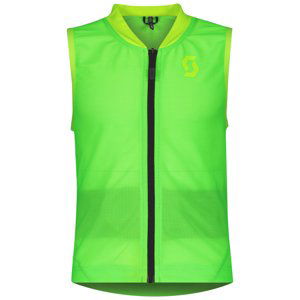 SCOTT-Vest Protector Jr AirFlex high viz green Zelená XXS