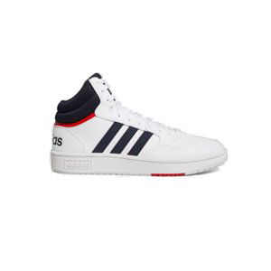 ADIDAS-Hoops 3.0 Mid cloud white/legend ink/vivid red Bílá 48