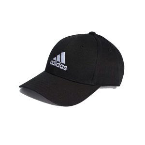 ADIDAS-BBALL CAP COT BLACK/WHITE Kids Černá 50/52cm