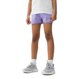 4F JUNIOR-SHORTS CAS-4FJWSS24TSHOF280-52S-LIGHT VIOLET Fialová 158/164