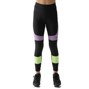 4F JUNIOR-TIGHTS FNK-4FJWSS24TFTIF221-20S-DEEP BLACK Černá 146/152