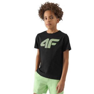 4F JUNIOR-TSHIRT-4FJWSS24TTSHM1115-20S-DEEP BLACK Černá 134