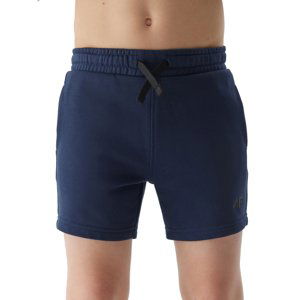 4F JUNIOR-SHORTS CAS-4FJWSS24TSHOM272-31S-NAVY Modrá 164