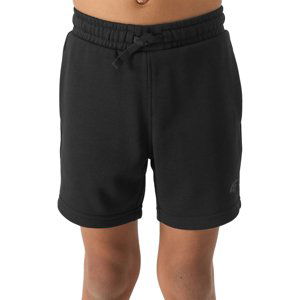 4F JUNIOR-SHORTS CAS-4FJWSS24TSHOM272-20S-DEEP BLACK Černá 164