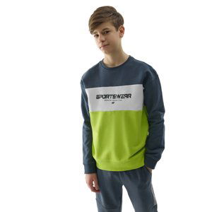 4F JUNIOR-SWEATSHIRT-4FJWSS24TSWSM0923-72N-LEMON NEON Žlutá 164