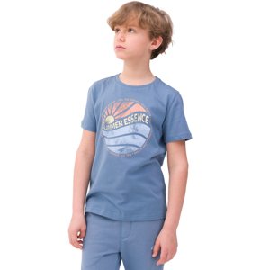 4F JUNIOR-TSHIRT-4FJWSS24TTSHM1135-32S-DENIM Modrá 134