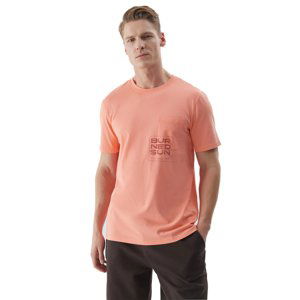 4F-TSHIRT-4FWSS24TTSHM1284-64S-SALMON CORAL Oranžová XXL