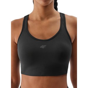 4F-SPORT BRA-4FWSS24USBAF117-20S-DEEP BLACK Černá XL