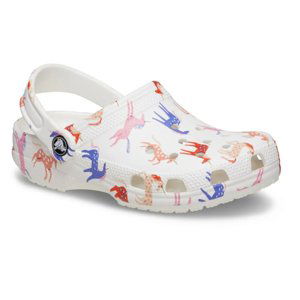 CROCS-Classic Character Print Clog T unicorn Bílá 24/25