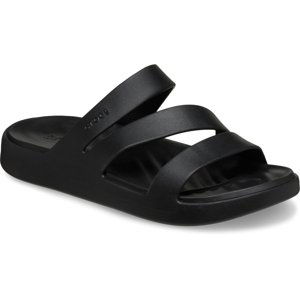 CROCS-Getaway Strappy black Černá 39/40