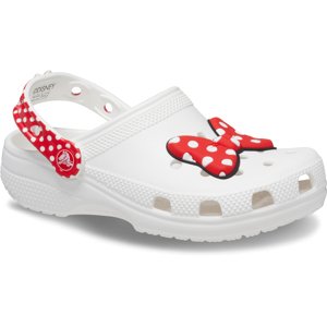 CROCS-Disney Minnie Mouse Classic Clog T white/red Bílá 27/28