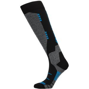 BLIZZARD-Wool Sport ski socks, black/turquoise barevná 43/46